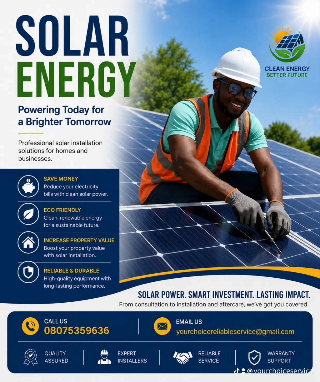 Emmanuel — Solar energy specialist with years of experience.